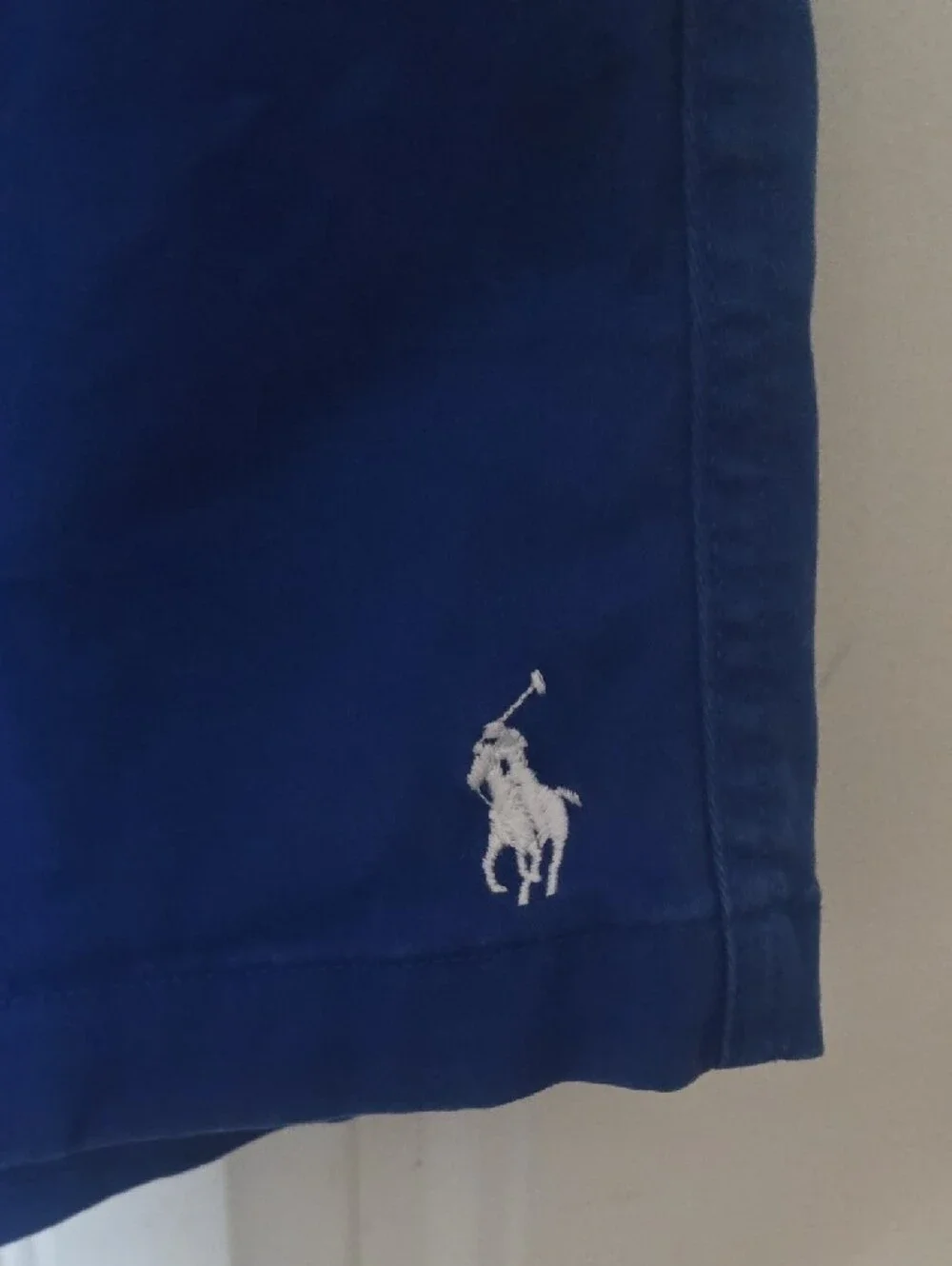 Polo by Ralph Lauren Men's Royal Blue Flat Front Shorts